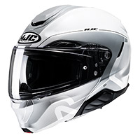 Hjc Rpha 91 Combust Helmet White + Smart 11b