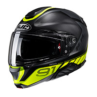 Hjc Rpha 91 Rafino Helmet Yellow + Smart 11b