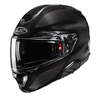 Hjc Rpha 91 Carbon Modular Helmet Black + Smart 11b