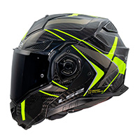 Casque LS2 FF901 Advant X Carbon Future 2 bleu