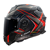 Casque LS2 FF901 Advant X Carbon Future 2 bleu