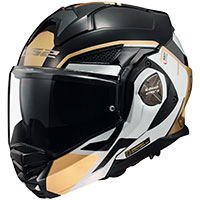 LS2 FF901 アドバントX メトリック ヘルメット ブラックゴールド