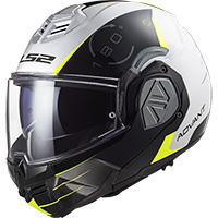 LS2 FF906 アドバント コーデックス モジュラー ヘルメット ホワイト ブラック