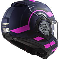 LS2 FF906 Advant Velum モジュラー ヘルメット ブルー ピンク