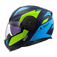 Ls2 Ff902 Strobe 2 Duria Helmet Yellow