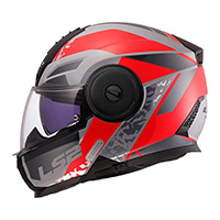 Casco LS2 FF902 Scope 2 Oxyd rojo - 3