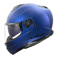 Casque Modulaire Ls2 Ff908 Strobe 2 Solid Bleu Mat