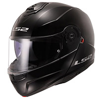 Ls2 Ff908 Strobe 2 Solid Modular Helmet Black