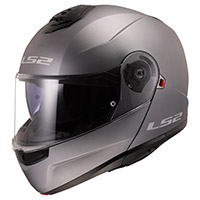 Ls2 Ff908 Strobe 2 Solid Modular Helmet Titanium Matt