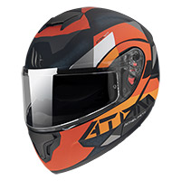 Mt Helmets Atom Sv W17 A4 Modular Helmet Orange