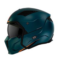 Mt Helmets Streetfighter Sv S Solid A7 Bleu Mat