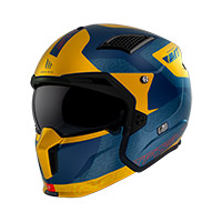 MT Helmets Streetfighter SV S Totem C3 amarillo opaco