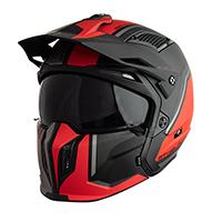 MT Helmets Streetfighter SV Twin C5 rojo opaco