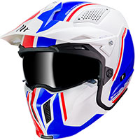MT Helmets Streetfighter SV Twin B7 pearl blanco