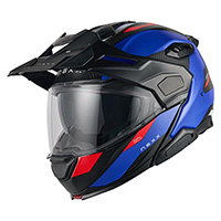 Casco Nexx X.Lifecountry Terra azul rojo opaco