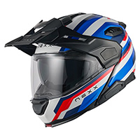 Casque Nexx X.lifecountry Westbound Bleu Rouge