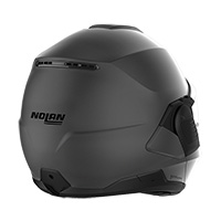 Nolan N120.1 Classic N-com Helmet Grey Flat - 4