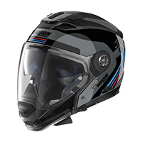 ノーラン N70.2 Gt 06 ジェットパック N-Com ヘルメット ブラック ブルー