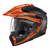 Nolan N70.2x 06 Stunner N-com Helmet Orange