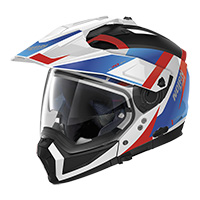 Nolan N70.2x 06 Skyfall N-com Helmet Blue Red
