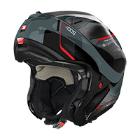 Nolan X-1005 Ultra Carbon Undercover N-com Rosso - img 2