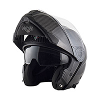 Casque Modulaire Nos Ns-15c Carbon Noir