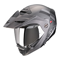 Scorpion Adx-2 Galane Modular Helmet Silver