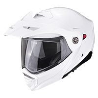スコーピオンADX-2ソリッドモジュラーヘルメットホワイト ...