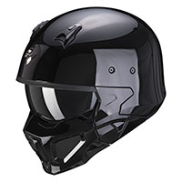 Scorpion Covert X Solid Helmet Black