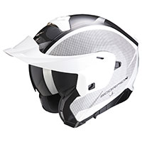 Scorpion Exo 930 Cielo Modular Helmet White Black - 2