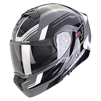 Scorpion Exo 930 Evo Sikon Helmet Black Red