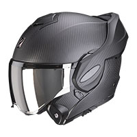 Scorpion EXO Tech Evo Carbon Helm schwarz mat