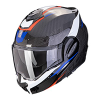 Scorpion EXO Tech Evo Carbon Rover Helm weiß