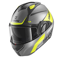 Shark Evo Gt Encke Mat Modular Helmet Yellow - 2