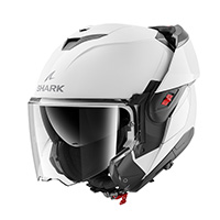 Casco modular Shark Oxo Blank blanco