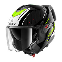 Shark Oxo Rydger Modular Helmet Black Yellow