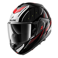 Casque Modulable Shark Oxo Rydger noir rouge - 2