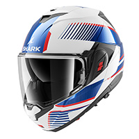 Shark Oxo Sikter Modular Helmet White Blue - 2