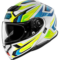 Shoei Neotec 3 Anthem TC-3 Helm gelb blau