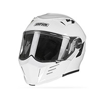 Simpson Darksome 2206 Modular Helmet White