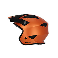 Acerbis Jet Aria 2206 Metallic Helmet Orange - 2