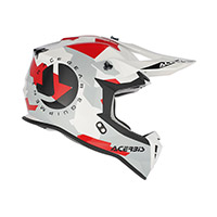 Acerbis Linear 2206 Helmet White Grey - 2