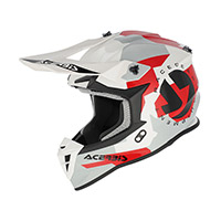 Casco Acerbis Linear 2206 Bianco Grigio