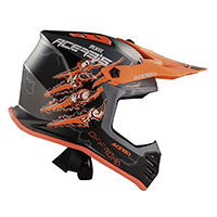 Casco Acerbis Profile Junior naranja negro - 2