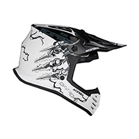 Acerbis Profile Junior Helmet White Black Kid