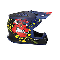 Acerbis Profile Junior Helmet Blue Black - 2