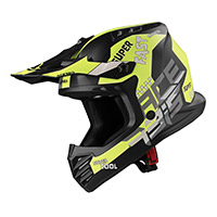 Acerbis Profile Junior Helmet Black Yellow Kid