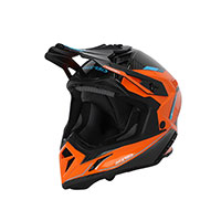Acerbis スチール カーボン 2206 ヘルメット オレンジ ブラック