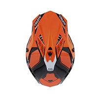 Casco Acerbis X-Track 2206 naranja negro - 3