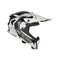 Acerbis X-track 2206 Helmet Black White 25